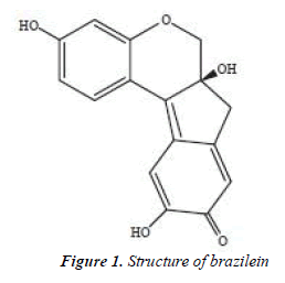 biomedres-Structure-brazilein